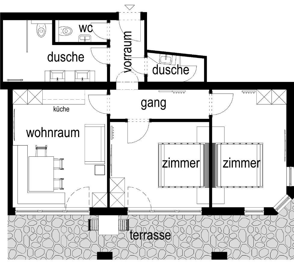 Apart Daniela Fiss Ngoại thất bức ảnh